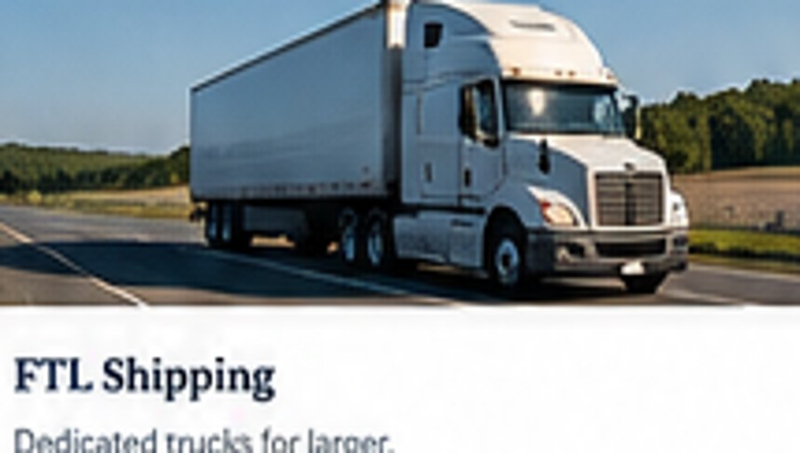 Full truckload freight transportation